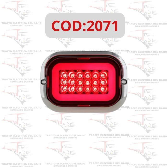 Plafón cuadrado COD 2071